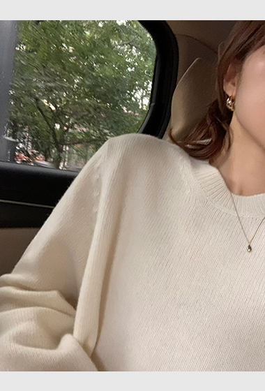 A52.顏值家100%WOOL圓領毛衣