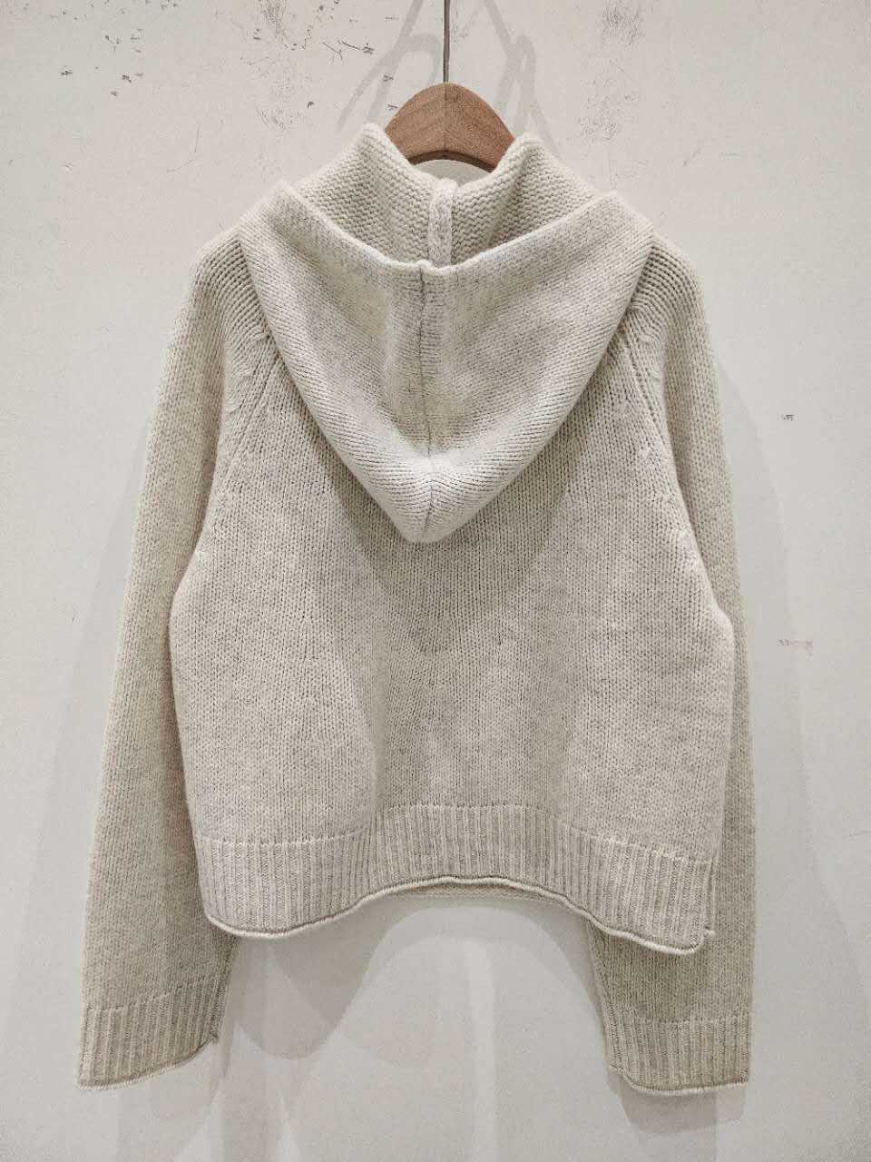 A96.星星家保暖100%Wool連帽毛衣