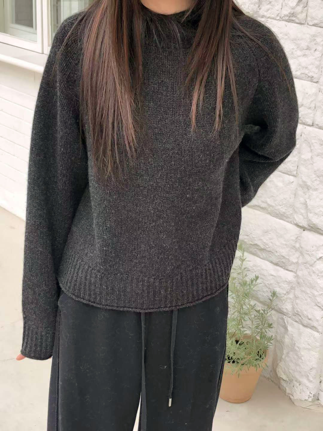 A96.星星家保暖100%Wool連帽毛衣