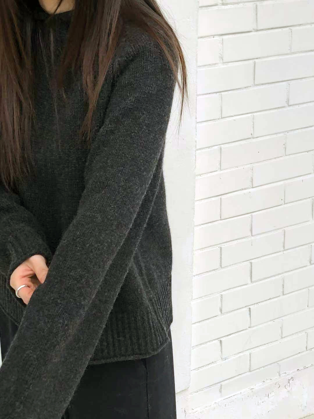 A96.星星家保暖100%Wool連帽毛衣