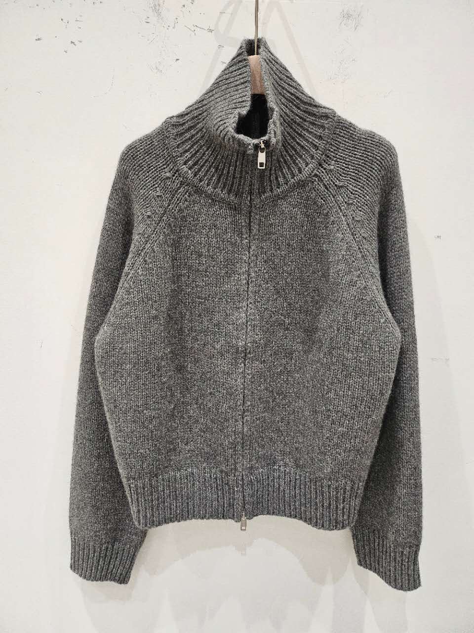 A103.星星家冬日浣熊混紡拉鍊外套