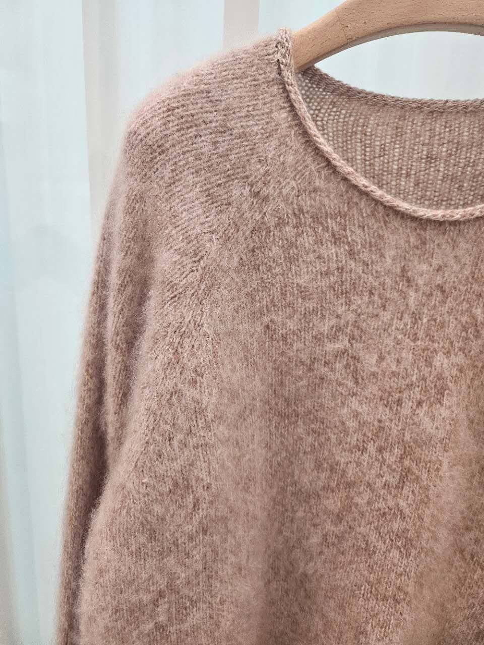 A93.星星家100%Wool溫柔圓領毛衣