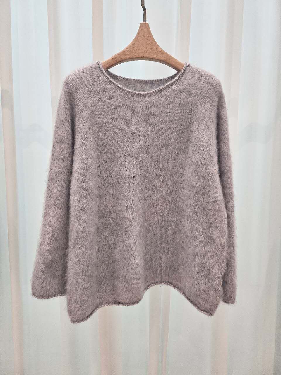 星星家100%Wool溫柔圓領毛衣