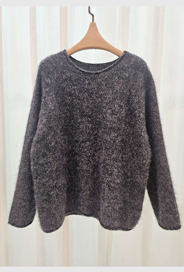 A93.星星家100%Wool溫柔圓領毛衣