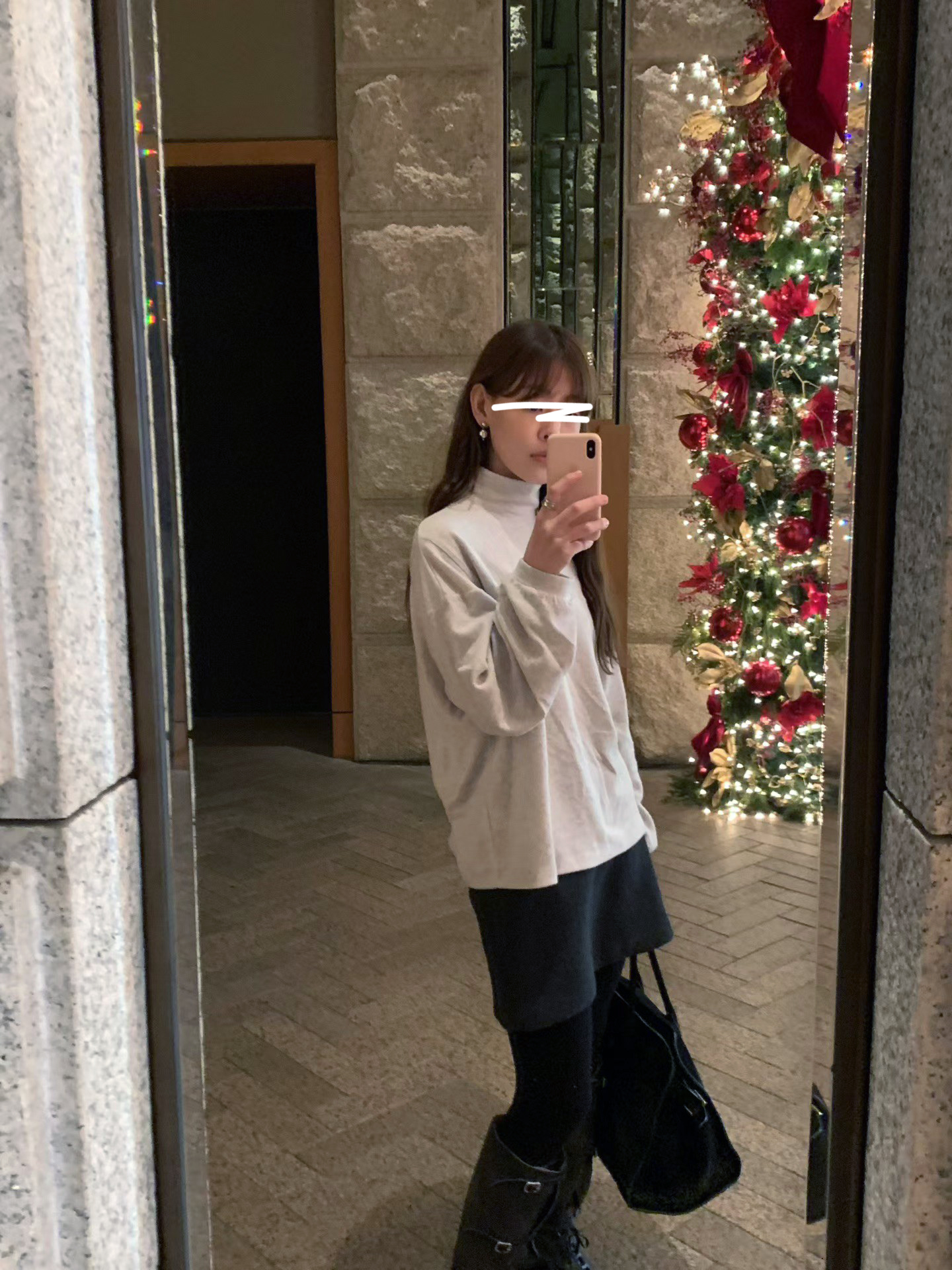 A13.粉彩女孩安哥拉立領上衣