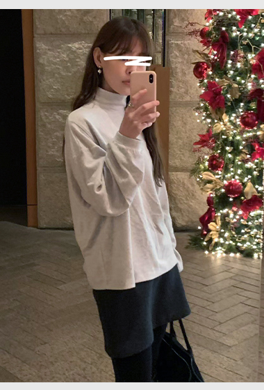 A13.粉彩女孩安哥拉立領上衣