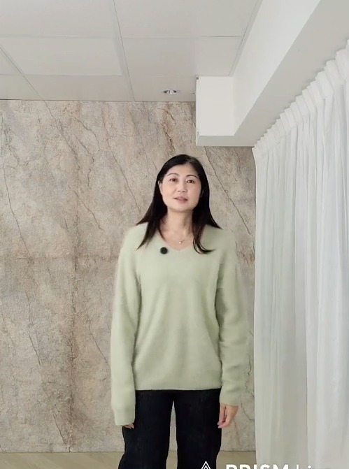 B20.仙氣女孩V領10%CASHMERE毛衣