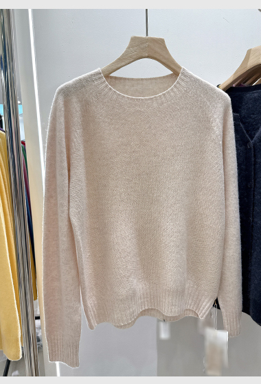 B13.極美輕暖圓領犛牛毛衣