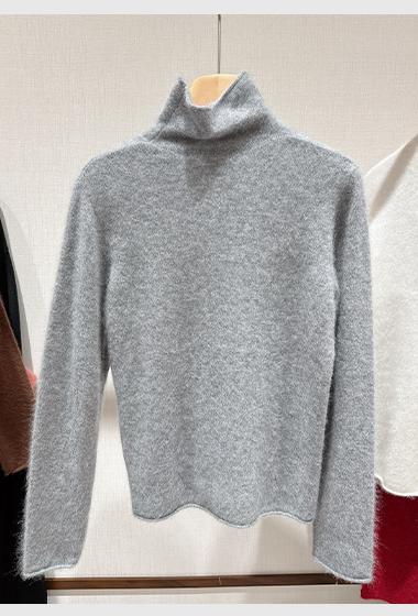 B27.極美高領100%CASHMERE毛衣
