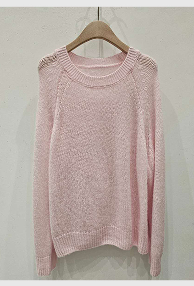 B88.星星家粉彩63%Wool拉克蘭針織衫