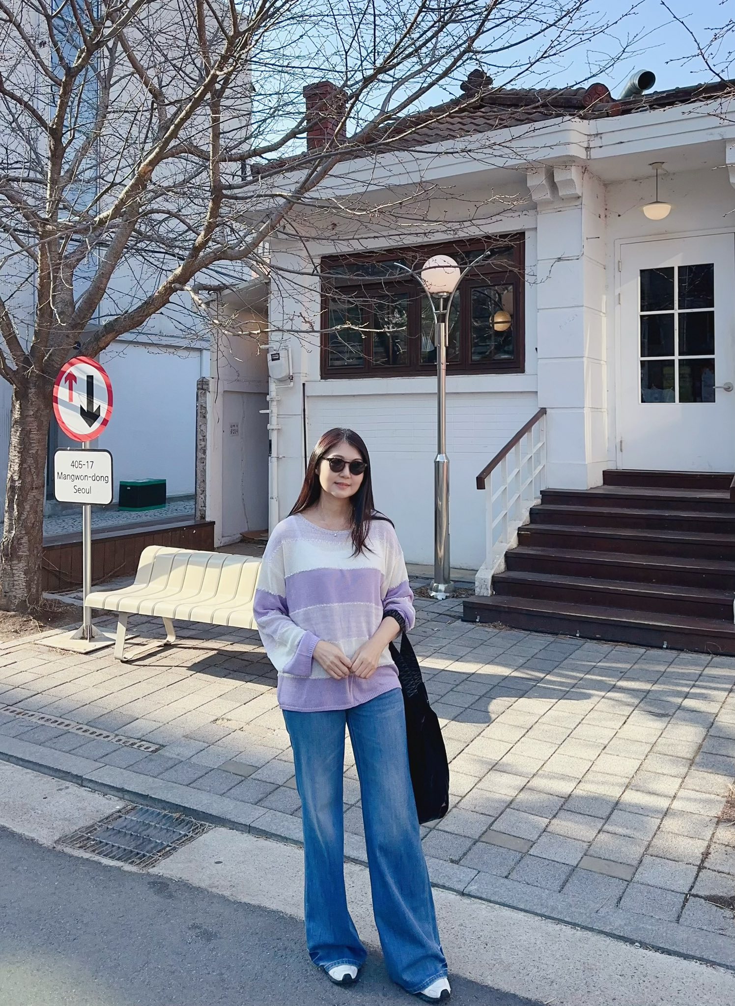 A76.可可家蛋糕漸層針織衫