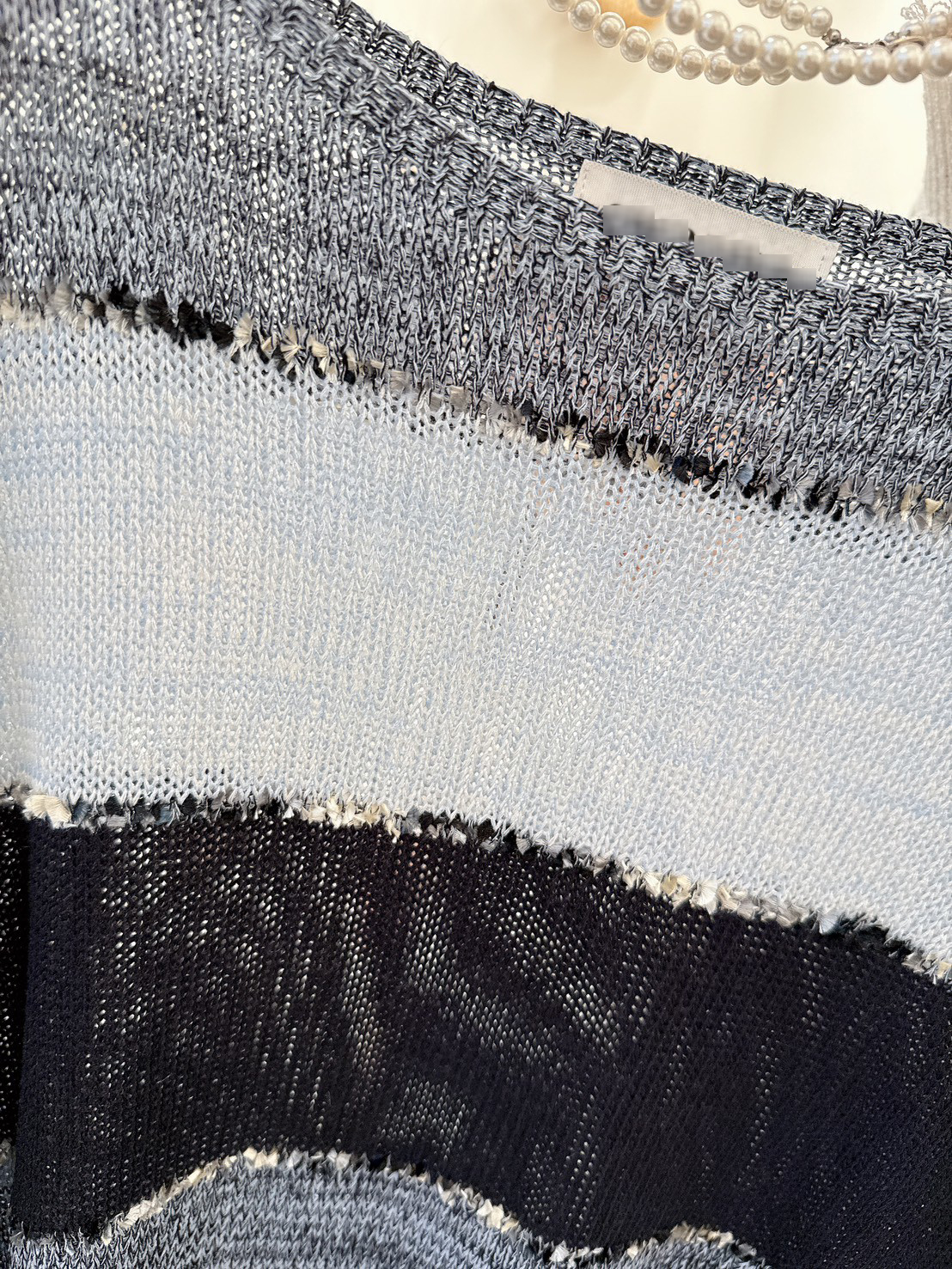 A76.可可家蛋糕漸層針織衫