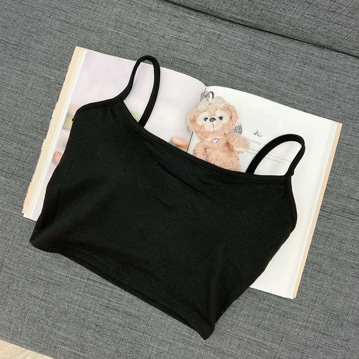 B112.溫柔百搭彈性BRA小可愛