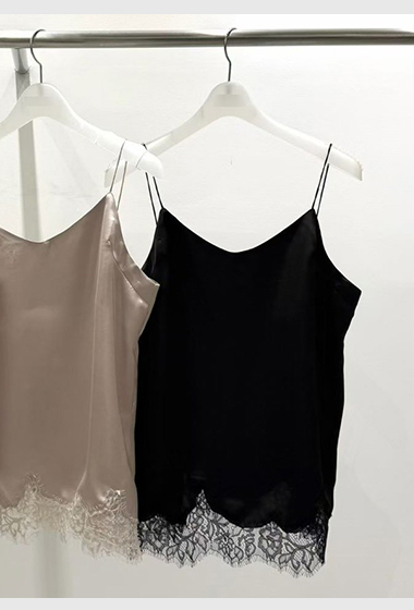 A23.質感家小性感睫毛蕾絲背心