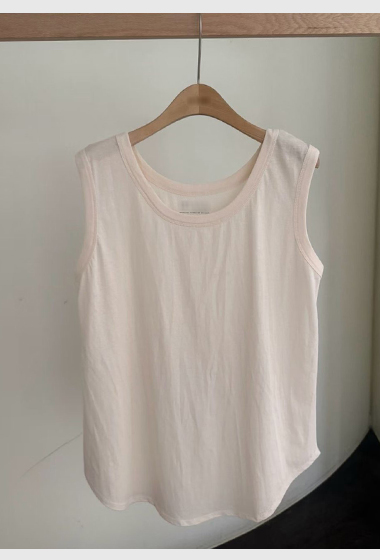 B01.舒適滿分下擺圓弧背心