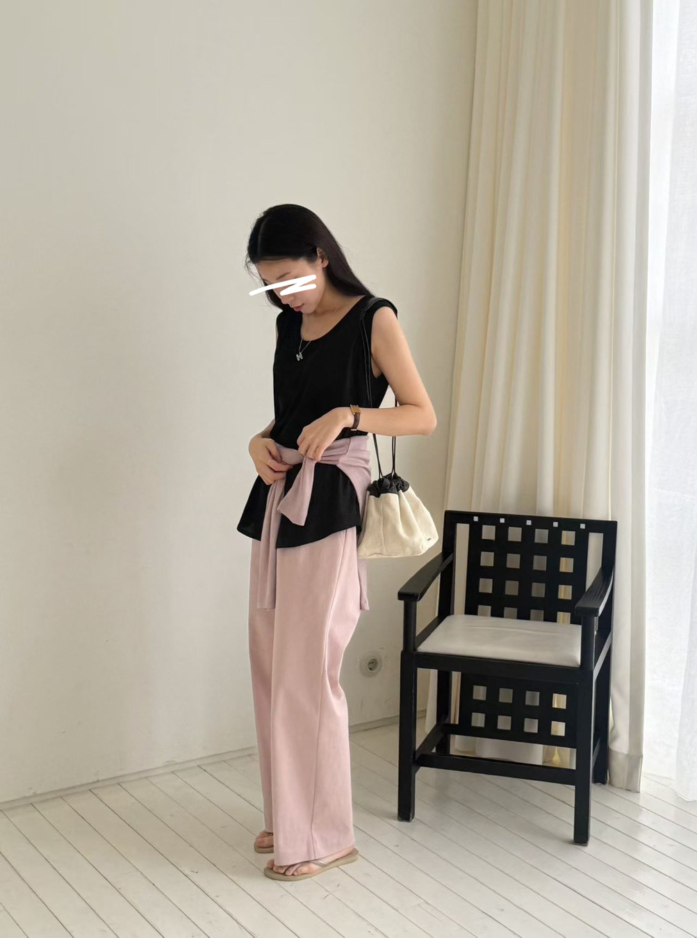 B01.舒適滿分下擺圓弧背心