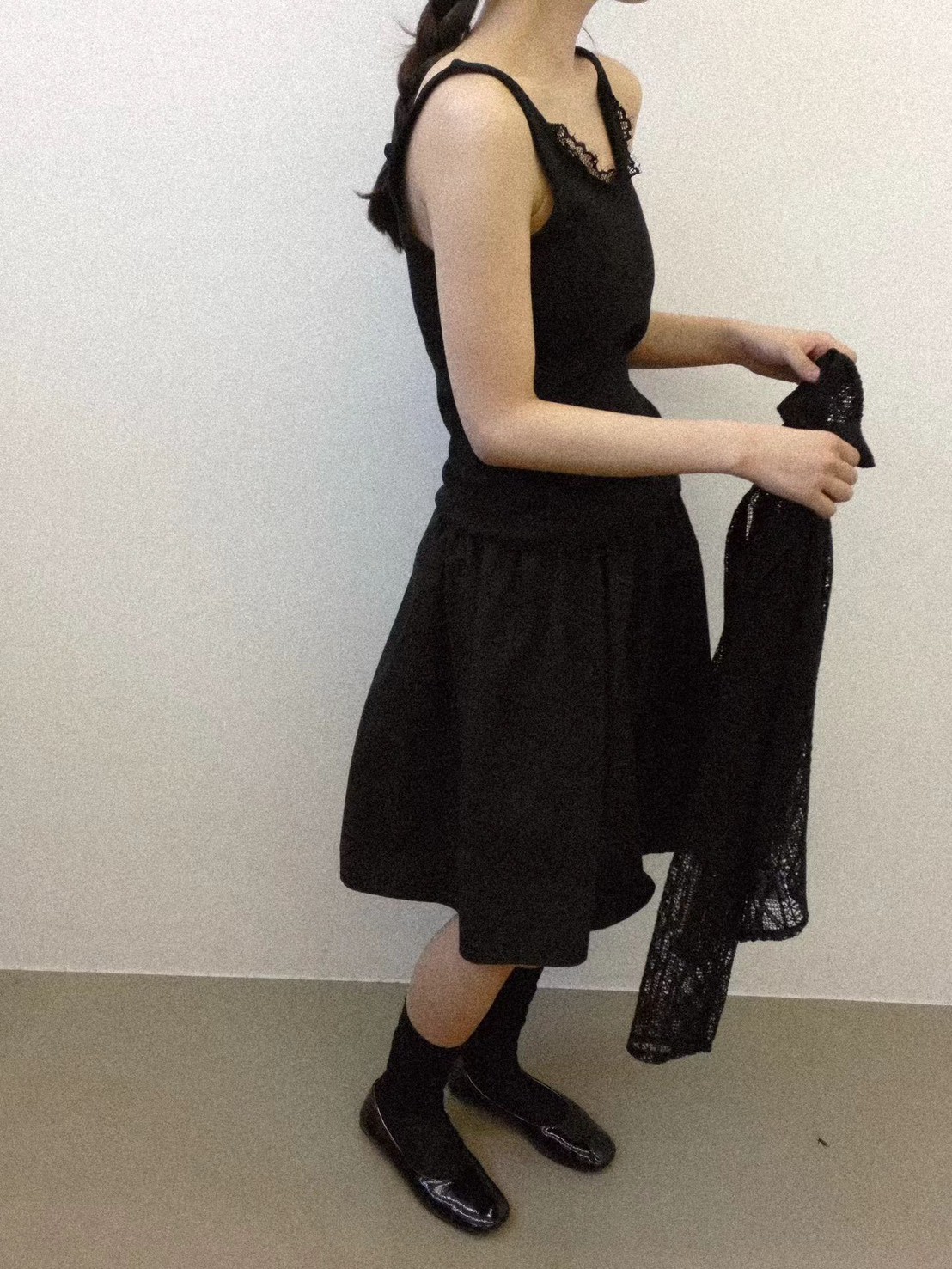 B41.G牌領口蕾絲小背心