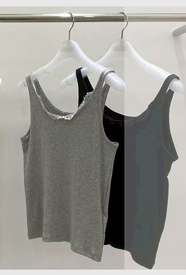 B41.G牌領口蕾絲小背心