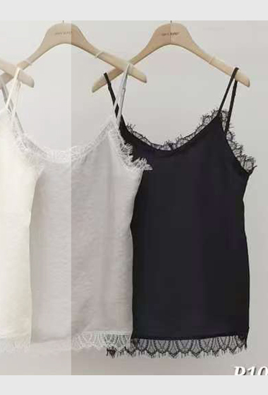 B71.小臉歐膩浪漫蕾絲細肩帶背心