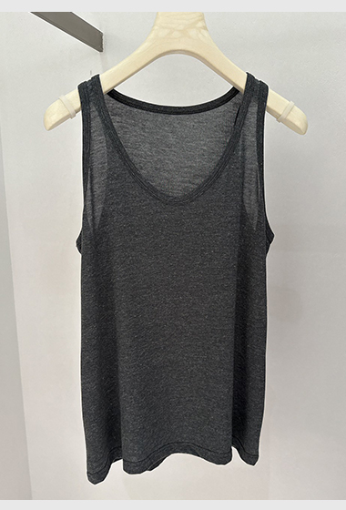 B130.夏日亞麻萊賽爾小背心