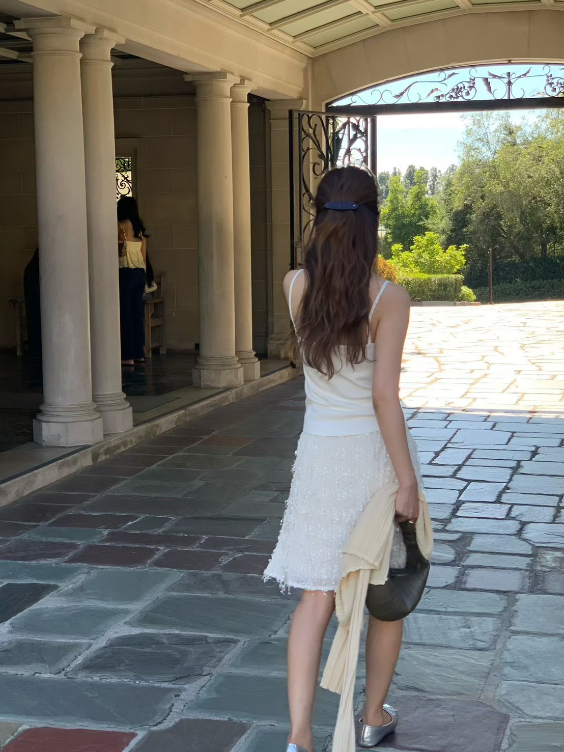 B18.大V家粉彩細肩帶小背心