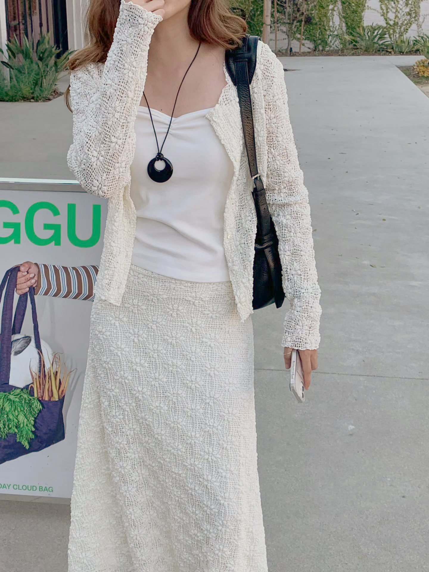 B14.大V家桃心抓皺小背心