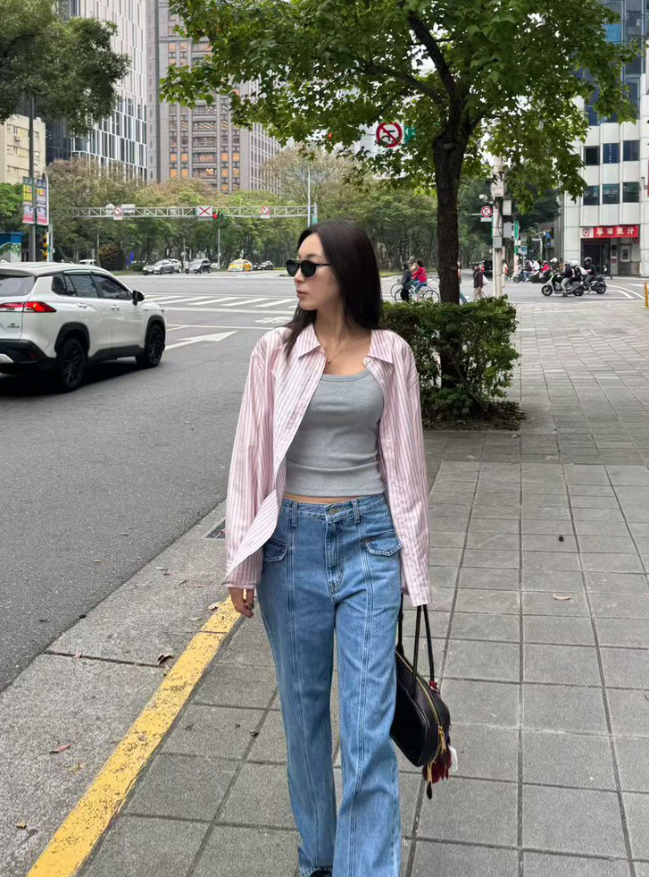 B74.好身材羅紋彈性BRA TOP