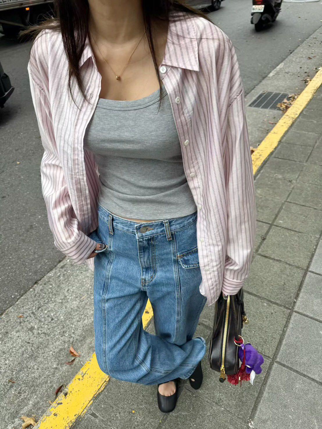 B74.好身材羅紋彈性BRA TOP