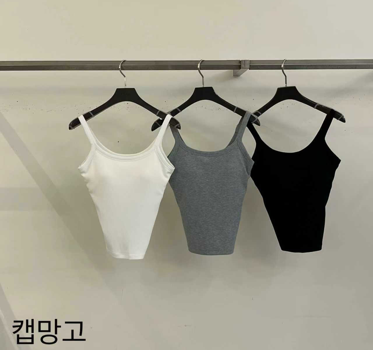 B74.好身材羅紋彈性BRA TOP