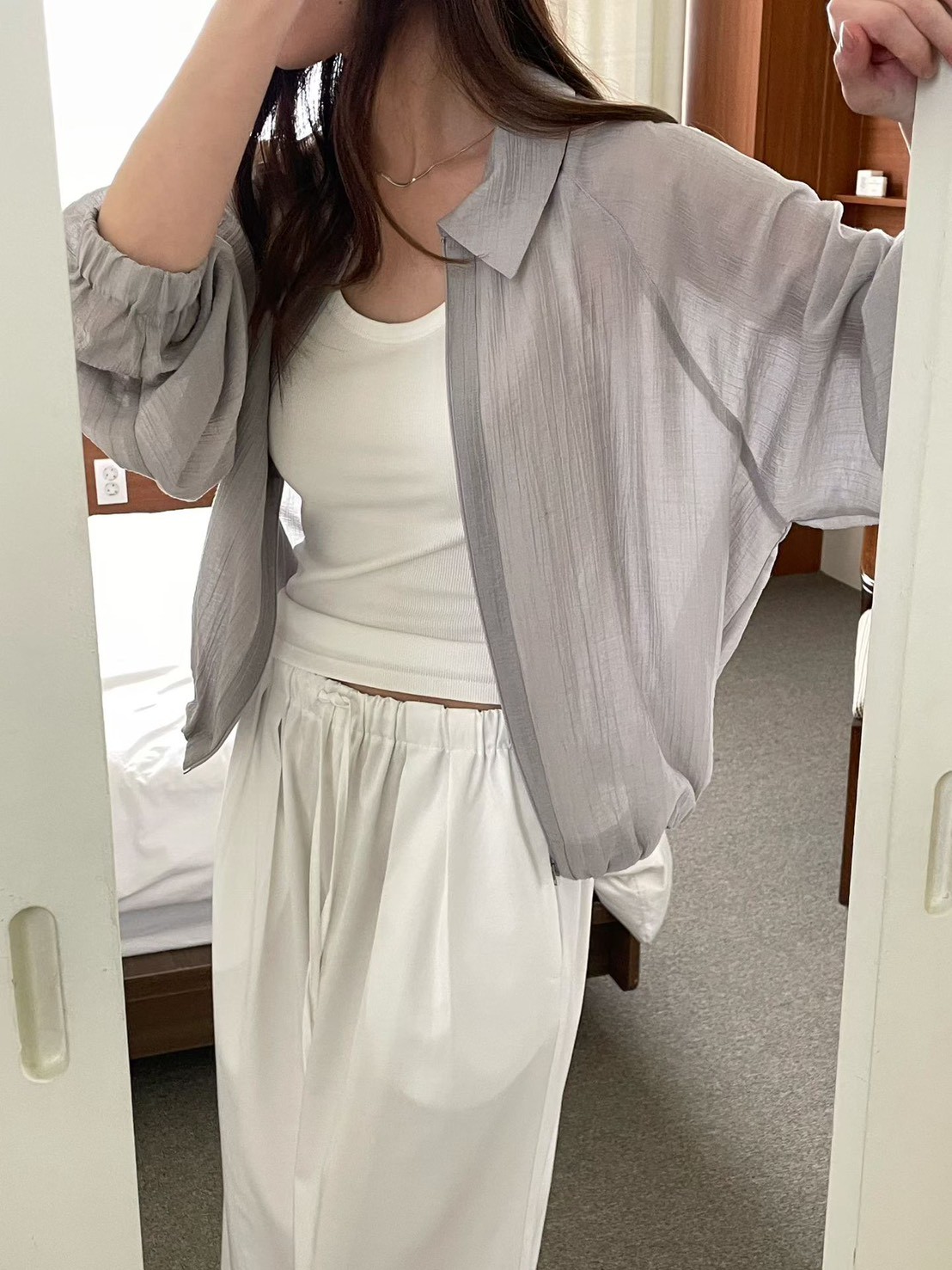 B51.QQ歐膩莫蘭迪系Bra Top