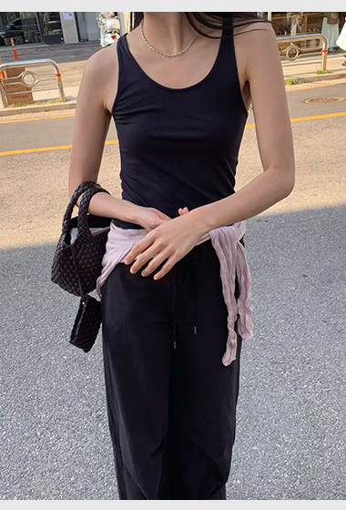 B41.清爽家夏天素雅背心