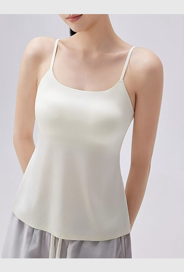 A12.蠶絲光澤美膚BRA背心