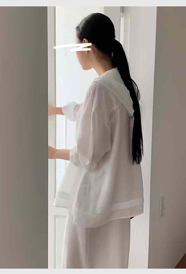 A110.小層次連帽罩衫外套
