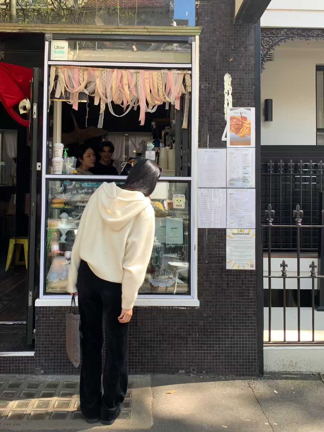 B34.清爽家連帽拉鍊駝羊毛衣外套