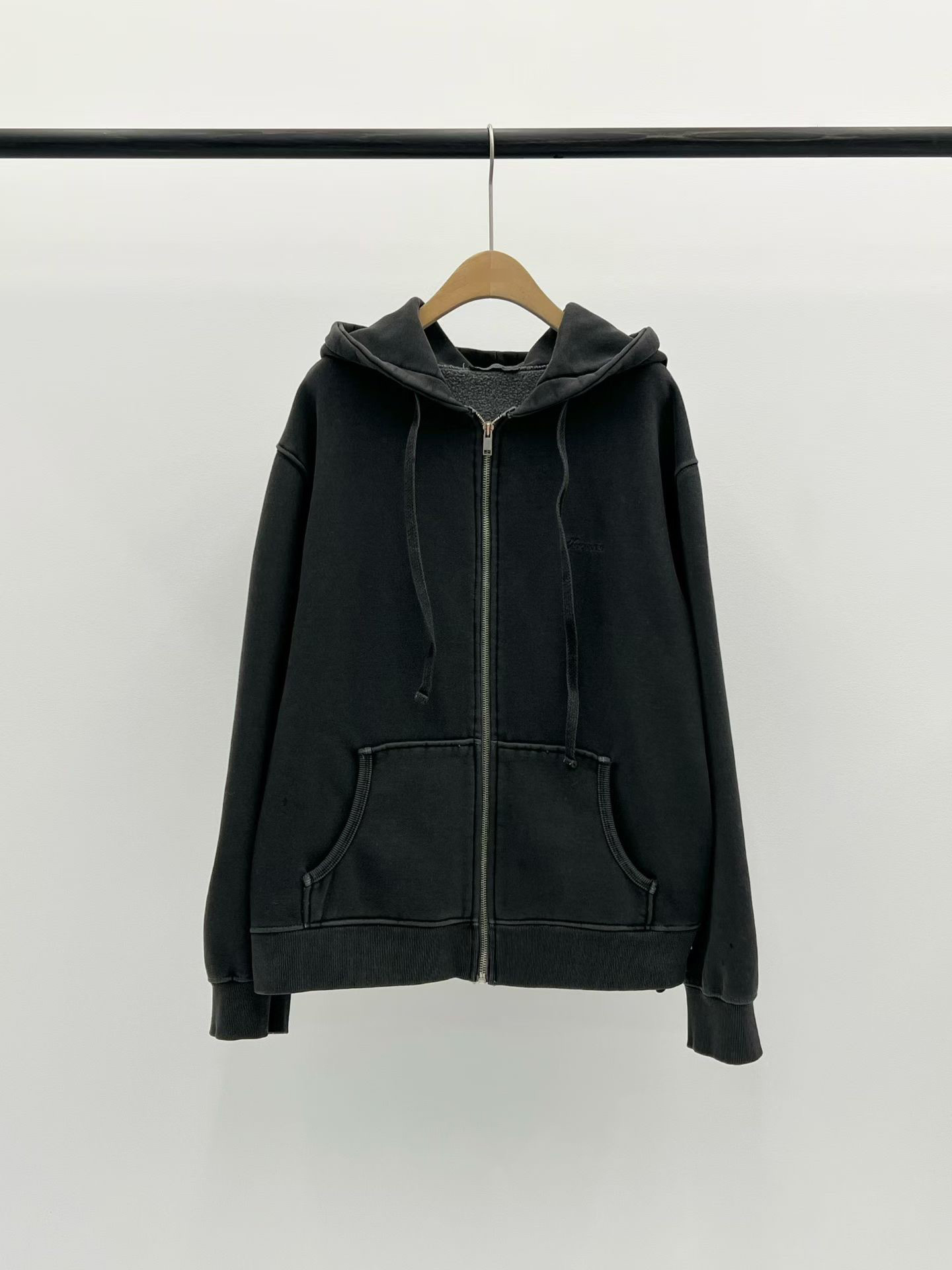 A29.大V家酵素洗袋鼠口袋連帽外套