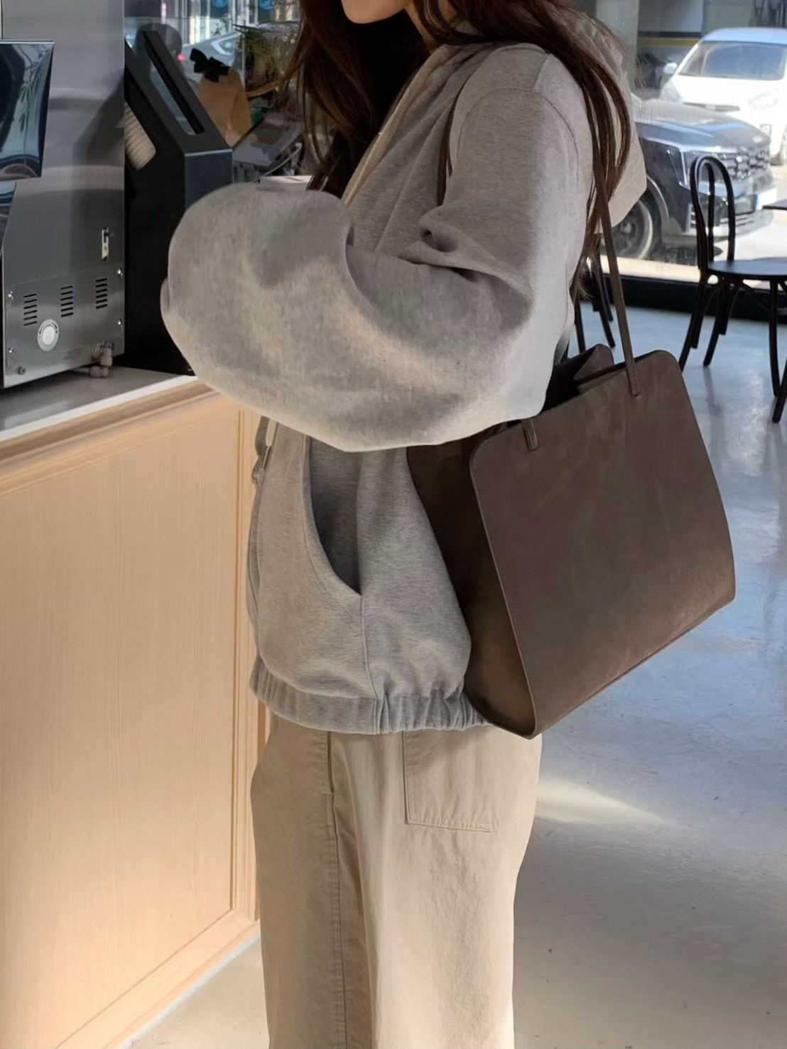 A10.纖瘦家防風雙面連帽外套