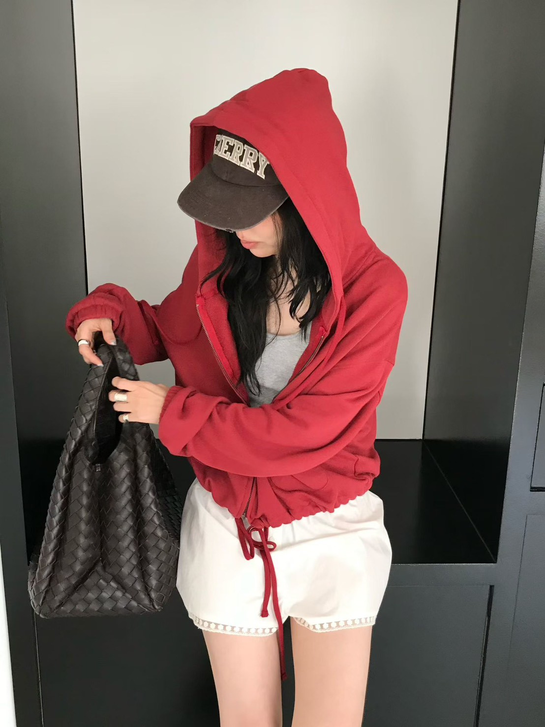 B76.小V家俏麗連帽短外套