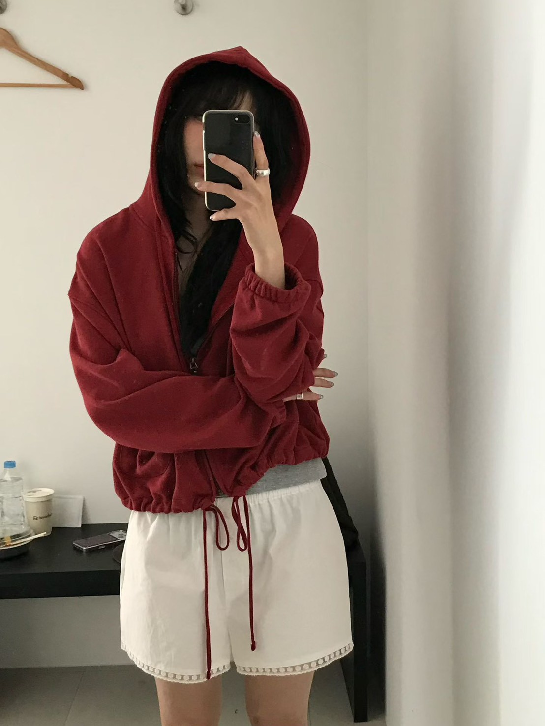 B76.小V家俏麗連帽短外套