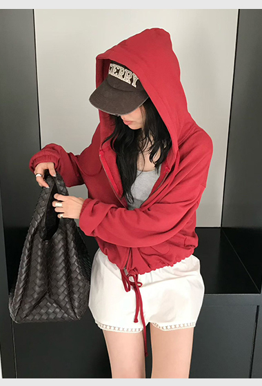 B76.小V家俏麗連帽短外套