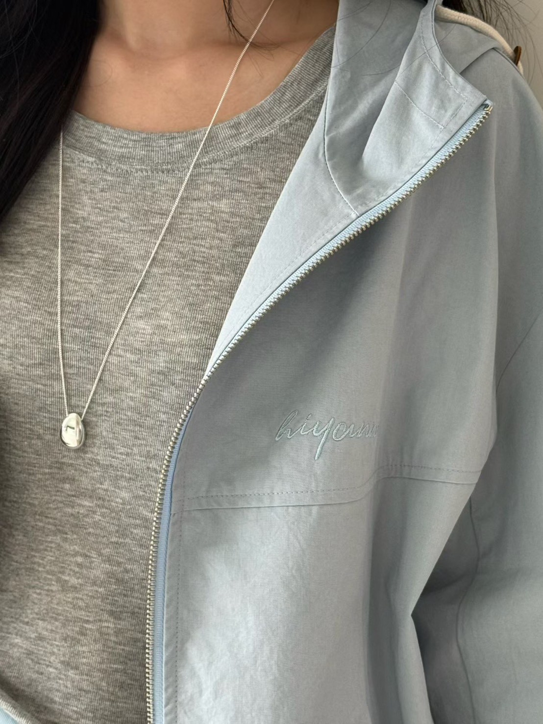 B11.馬卡龍連帽防風外套