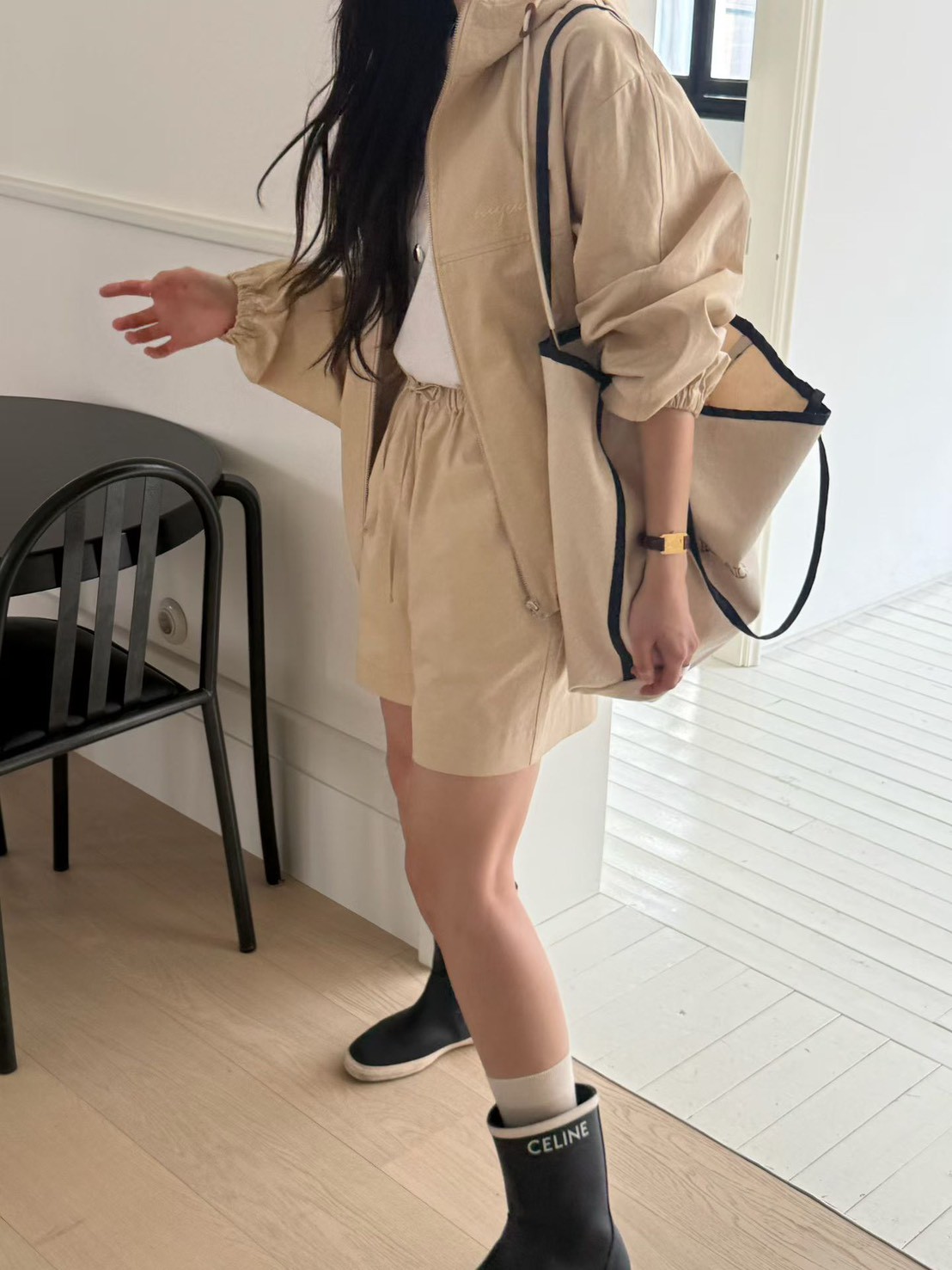 B11.馬卡龍連帽防風外套