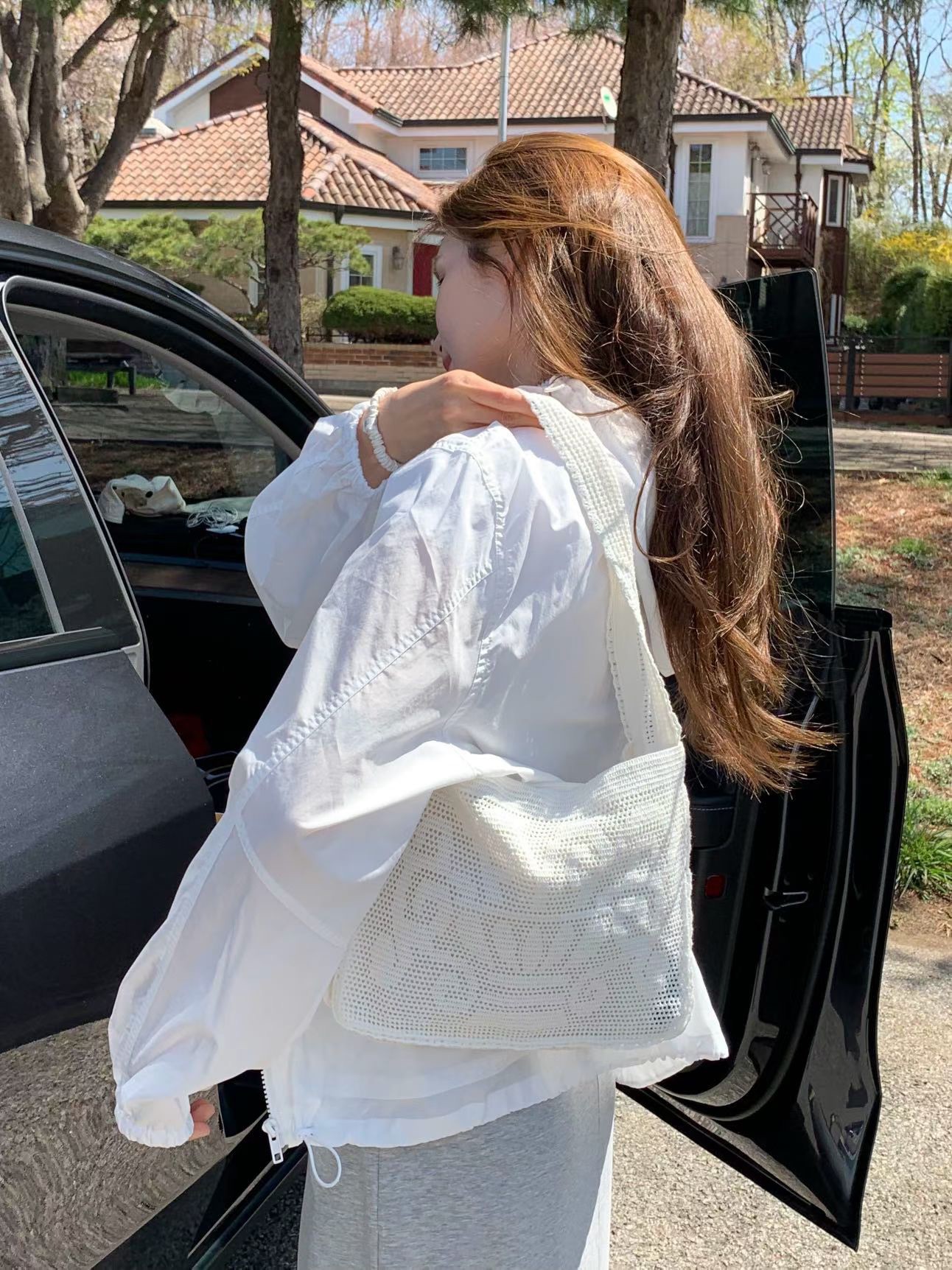 B106.纖瘦家時尚防風連帽外套