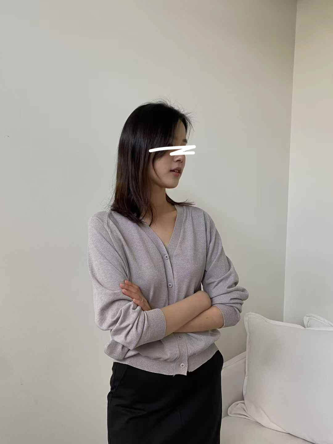 B101.質感家溫柔淡雅針織外套