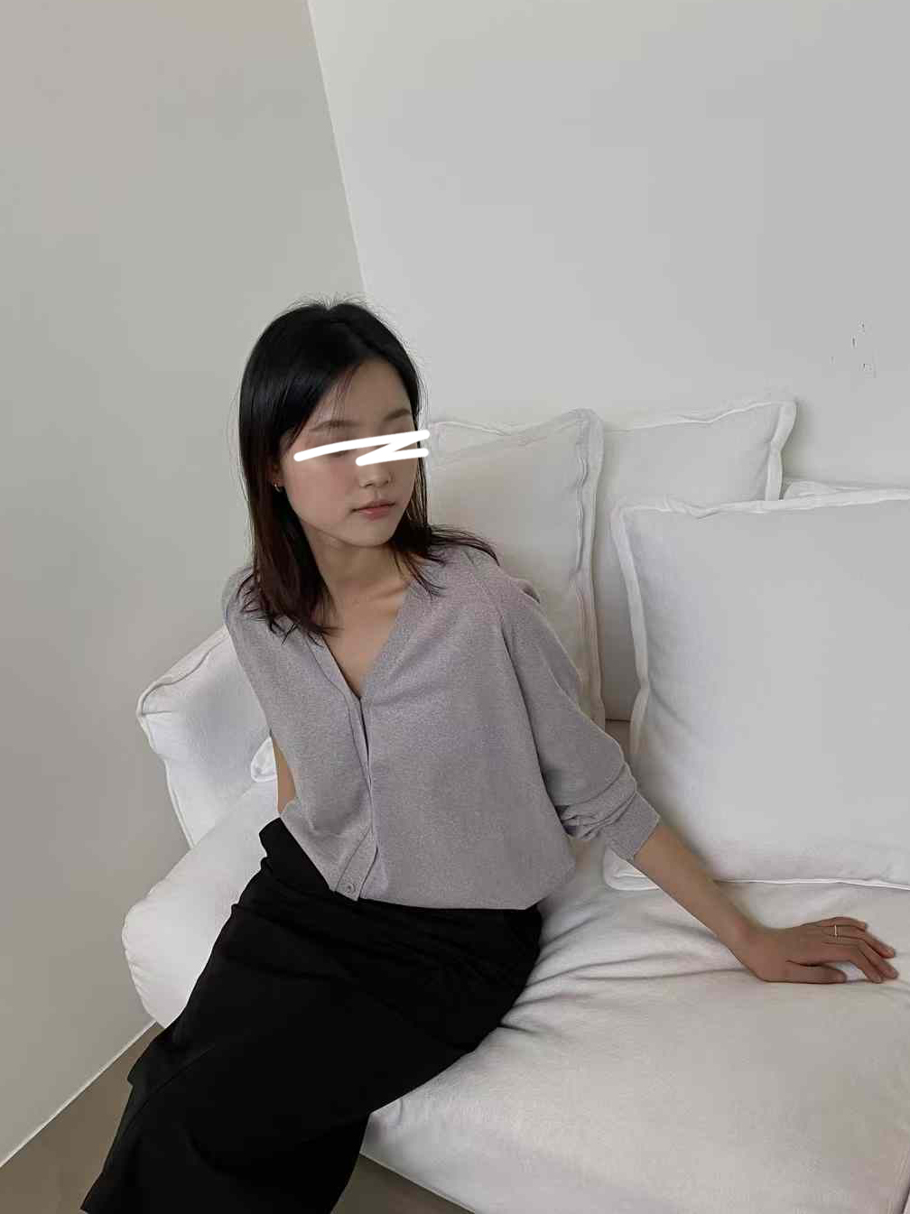 B101.質感家溫柔淡雅針織外套