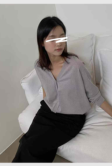 B101.質感家溫柔淡雅針織外套