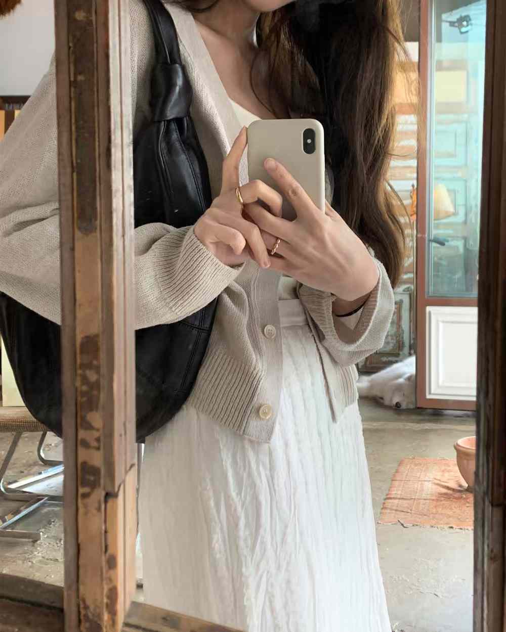 顏值家甜美V領小外套