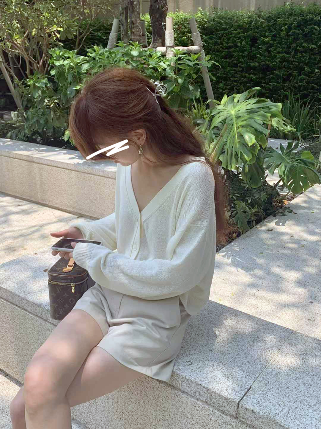 A17.顏值家甜美V領小外套