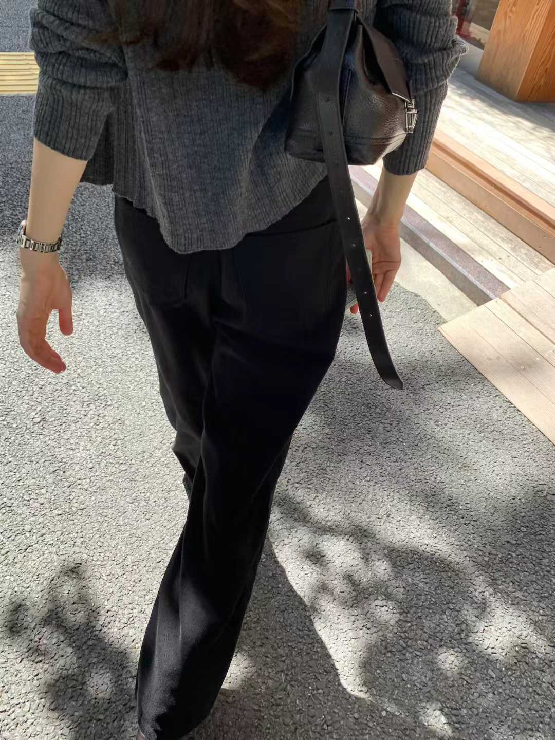 B79.顏值家漸變坑條馬海毛小外套