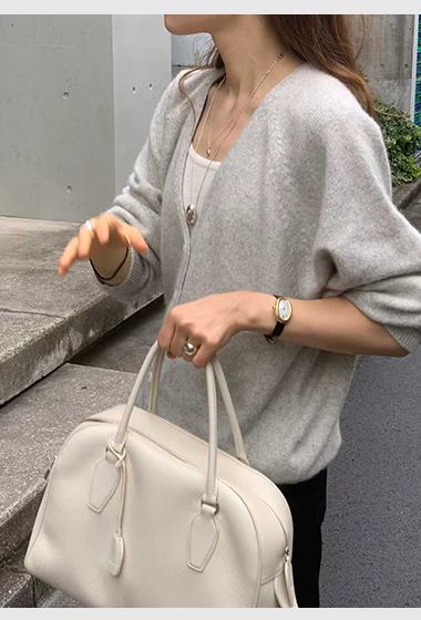 A23.顏值家浣熊羊毛針織外套
