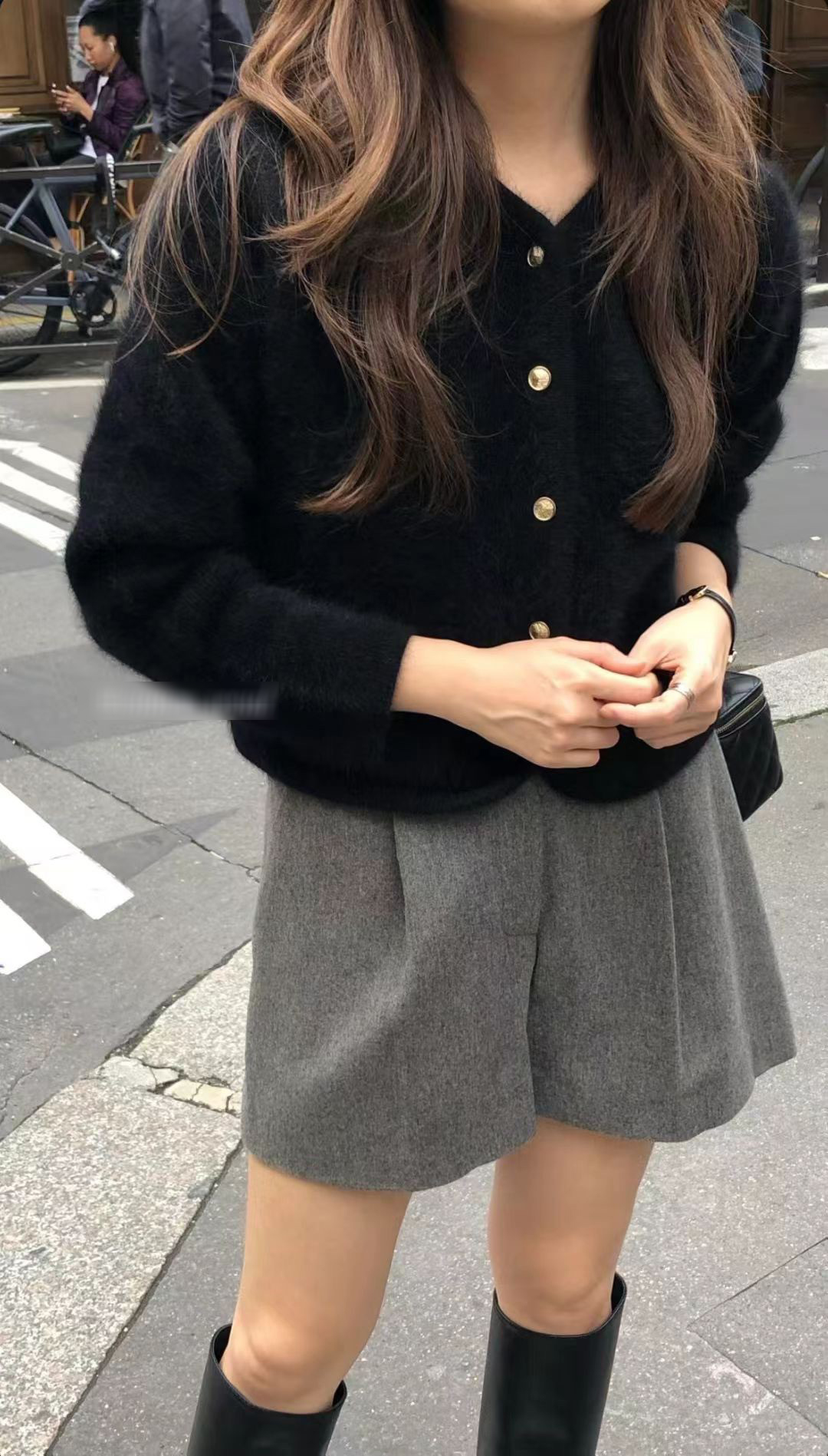 A26.顏值家輕奢安哥拉毛衣外套
